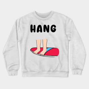 This Little Piggy Went Surfing All The Way Home Crewneck Sweatshirt